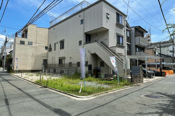 駅ちかで便利な立地の角地に思い通りの家を　【土地】